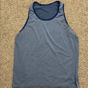 Blue metal vent lululemon tank top XL